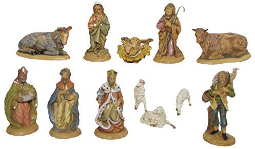 Alfred Kolbe Krippen Weihnachtskrippenfiguren, Bunt