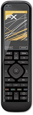 atFoliX Panzerfolie kompatibel mit Logitech Harmony 950 / Elite Schutzfolie, entspiegelnde und stoßdämpfende FX Folie (3X)