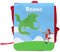 Kinder-Rucksack mit Namen Benno und schönem Motiv mit Ritter und Drache für Jungen