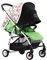 Baciuzzi, passeggino leggero, pieghevole, compatto con chiusura lampo semplice e pratica ad una mano, passeggino accessoriato, traspirante, BX Neve