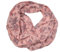 Euly Seide Cotton Loop Schal Loopschal Rundschal Schlauchschal Tuch Tücher Damenschal Traumfänger (Blumen Lachs)