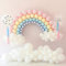 Kreatwow 244 Pieces Pastell Ballon Garland Kit Regenbogen Ballon Arch Macaron bonbonfarbenen Latexballons für Hochzeit Engagement Geburtstag Party Baby Shower Dekorationen