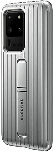 Samsung Original Galaxy S20 Ultra 5G Protective Standing Cover/Mobile Phone Case - Silver
