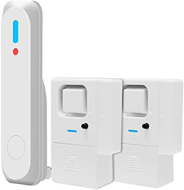 AGSHOME Alarmanlage Mit Lauter 120db Sirene, 2 Fenster Tür Sensoren - Fensteralarm Alarmanlage Tür Mit App, Erweiterbar, für Haus, Wohnmobil, Wohnung, Garage, Büro…