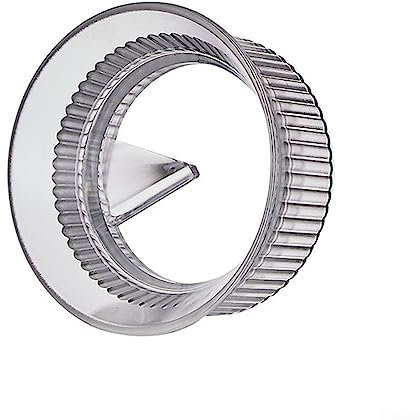 Moka Pot Powder Coffee Dosing for RING Dispenser,82mm Powder Chute Funnel for 2-3 Espresso Cup Moka Pot 360°Rotating Powder Filler,Moka Pot Accessories