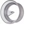 Moka Pot Powder Coffee Dosing for RING Dispenser,82mm Powder Chute Funnel for 2-3 Espresso Cup Moka Pot 360°Rotating Powder Filler,Moka Pot Accessories