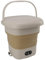 Machine à Laver Pliante, Mini Lave-Seau Portable 9L, Machine à Laver Haute capacité Laveuse Seau sous-vêtements Nettoyage en Profondeur pour Appartements, Dortoir, Camping, (Kaki)