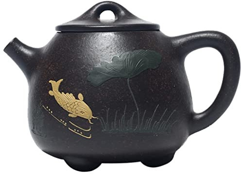 Teiera in Ghisa Teiere Giapponese Teiera Da 200 Ml Teiera Fatta A Mano Teiere Dipinte A Mano Teiera Giapponese