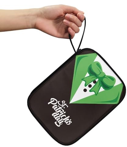 Pzuqiu St. Patrick Uhren-Organizer, multifunktional, tragbar, für Apple Watch, Aufbewahrungstasche, Armbandhalter, Uhrenarmband-Etui