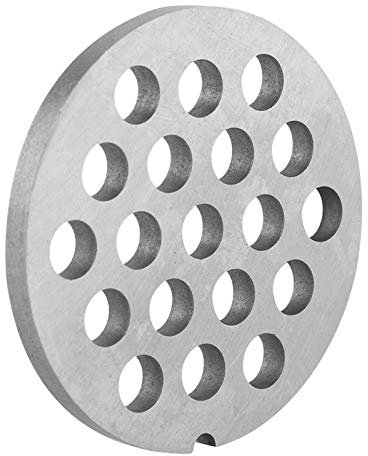 Fleischwolf Platte Scheibenmesser, Lochscheibensatz Scheibe Fleischwolf Plattenmesser Fleischwolf Messer Platte Professionelles Ersatzteil Zubehör für Mahlwerke (7,5mm)