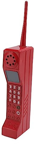 RORPOIR Retro Eisen Mobiltelefon Modell Vintage Telefon Ornament Smartphone Statue Tischdekoration Stabiles Design Für Zuhause Büro Fotohintergrund