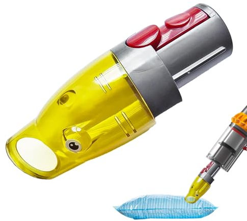 Ricambi per Dyson Aspirapolvere, Con Paglia Testa di Aspirazione per Buste Sottovuoto Vestiti, Pompa Sottovuoto, Compatibile con Dyson V7 V8 V10 V11 V12 V15, Llluminare la Polvere in Spazi Ristretti
