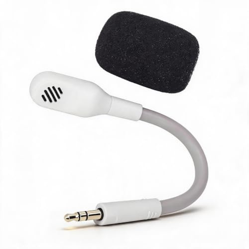 Micro de Remplacement pour Casque Gaming sans Fil Barracuda X, Micro à Perche détachable 3,5 mm
