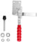 BORDSTRACT Welding Toggle Clamp, Fixed Quick Release Tool, Heavy Duty Bench Welding Clamp, Clamping Force 749.6lb