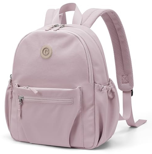 10L Mini Rucksack Damen Klein Leichtgewicht Reiserucksack Wasserdicht Rucksäcke Casual Daypack für Lässig Schule Reise Wandern Arbeit (Rosafarben)