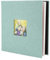 QWORK®Álbum de Fotos Autoadhesivo 28x27 CM con Funda de Lino, Pegar y Escribir, 40 páginas (20 hojas), para 140 fotos de 10x15 cm