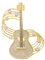 Guitare Broche Broche Guitare Strass Broches Broches PersonAlibabazed Guitare Broche Broche Musicale Broches Mode épinglettes Robe Accessoires Bijoux Musique Amant Cadeau pour Les Femmes Filles