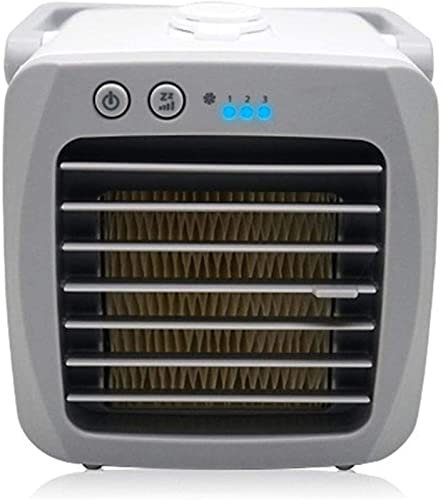 XACCBBA Quiet Mini Conditioner Desk Cooling Fan for Home,Portable Air Cooler, Air Conditioner Fan Mute Silent Personal Space For Office Home Mini USB Air Fan Cooler Arctic Cooling Humidifi