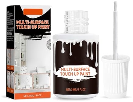 Email Reparatur Lack, 2 Stück 30ml Badewannenlack Weiß, Hochglanz Lackstift Badezimmer Reparaturlack, für Badewanne, Fliesen, Metall, Heizkörper, Keramik, Waschbecken, Möbel, Defekte und Kratzer