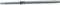 Fixapart W7-76061 EC Teleskoprohr für Staubsauger 32 mm, chrom