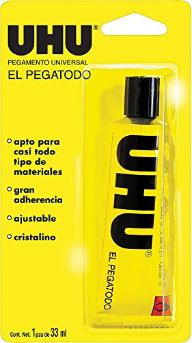 UHU Extra Alleskleber gelartig für senkrechte Flächen und Bastelarbeiten in Tube 20 ml