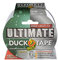 Duck Tape Ultimate Cloth Tape Silver 50mm x 25m, The Ultimate High Strength Waterproof Gaffer and Duct Adhesive Cloth Repair Tape