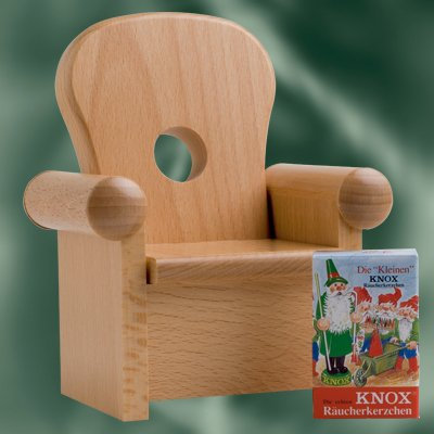 KWO Olbernhau Sessel, Natur, 16 cm, Mehrfarbig