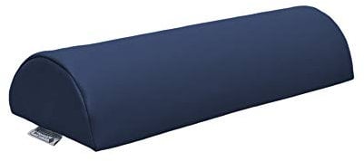 SW Bedding Halbrolle aus Schaumstoff LagerungsSW Bedding Halbrolle KnieSW Bedding Halbrolle NackenSW Bedding Halbrolle mit Bezug (Kunstleder Faro blau, Länge: 40cm Ø 15cm)