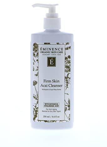 Eminence Organic Skincare Firm Skin Acai Cleanser with Hyaluronic Acid, 8.4 Ounce