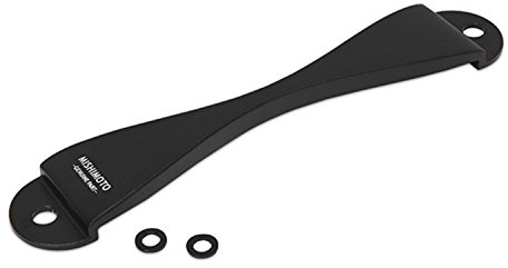 Mishimoto MMTD-SUB-BK CNC Battery Tie Down Fits Subaru Black