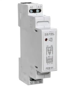 Elektromagnetische Relais 12V AC/DC 16A PEM-01/012 EXT1000090 Schloss 5903669007814