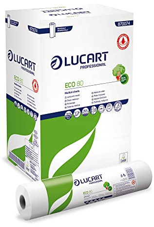 6 Rollen Antibakterielle Massageliege Eco Lucart