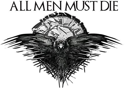 All men must die, Game of Thrones Aufkleber | Laptop, Auto, Kühlschrank