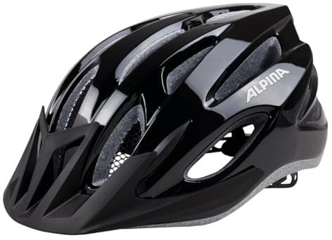 ALPINA MTB 17 Fahrradhelm, Black, 54-58 cm
