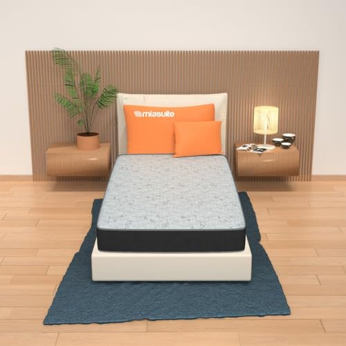 miasuite i sogni italiani Matratze für Einzelbett, 70 x 200 cm, Höhe 13 cm, aus Polyurethan, faltbar, orthopädisch, Modell Summit