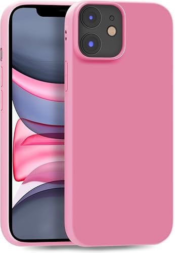 MyGadget Hülle kompatibel mit iPhone 11 - robuste Handyhülle TPU Case Slim Silikonhülle - Back Cover Kratzfest Schutzhülle matt Rosa
