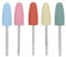 Nail Drill Bits, 5pcs / set Rubber Manicure Pedicure Nail Polishing Burr Accessory, Remove Acrylic Nails Gel Polish Poly Extension Nail Gel (171)