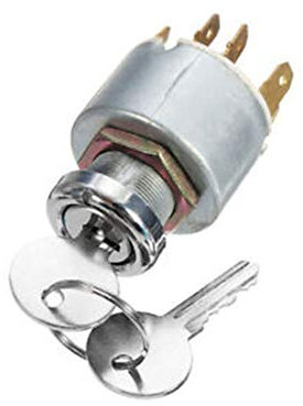 Interruptor de arranque de encendido Interruptor de encendido del motor de arranque 12 V universal Cerradura de encendido de con llave, 5 pines / 7 pines