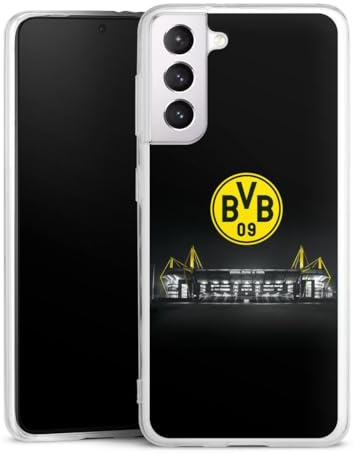 DeinDesign Silikon Hülle kompatibel mit Samsung Galaxy S21 5G Case transparent Handyhülle BVB Stadion Borussia Dortmund