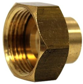 Arcanaute - Raccord laiton à souder - Raccord droit 2 pièces 359 GCU femelle 3/4 (20/27) - Tube Cuivre Ø16 - Arcanaute