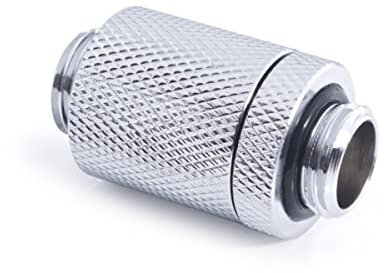 Alphacool ES D-Plug 21mm G1/4 AG auf G1/4 AG - Deep Black