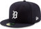 New Era Detroit Tigers Cap 59Fifty Basecap Baseball Fitted Kappe MLB Navy - 7 1/4-58cm (L)