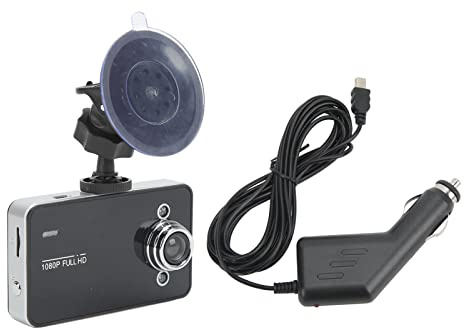 ASHATA -Auto-Dashcam, Loop-, Autofahren, Videorecorder, 1280 X 720, 24 Stunden Überwachung, Dashboard-Kamera, 120 MAh, 5 V, HD-Auto-DVR-Kamera, mit Bewegungserkennung
