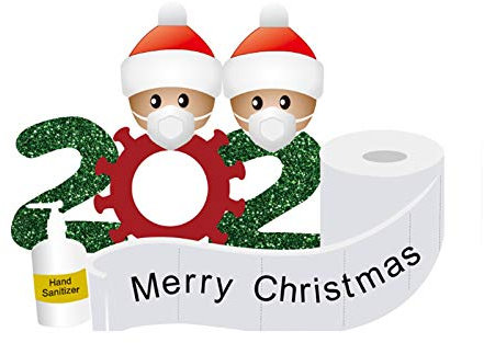 TianWlio Weihnachtsdekoration 2020 Personalisierte DIY Familie Survival Aufkleber Wohnkultur Aufkleber Namen Personalisiert (A, One Size)