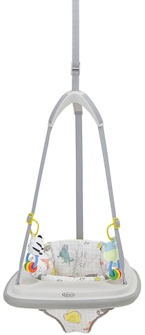 GRACO Bumper Jumper Altalena da Applicare al Telaio delle Porte, da circa 6 a 12 Mesi, max 12 kg, Fantasia Bear Tales