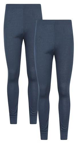Mountain Warehouse Talus Mens Baselayer Pants Multipack Navy (2 Pack) 4XL