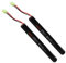 MXJFYY 2 Stück 8,4 V 1600 mAh wiederaufladbarer Airsoft-Akkustick, 2/3 A NiMH-Akkupack für Airsoft-Pistolen RPK PKM G36C AK47 MP5K-Modelle
