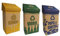 Pack de 3 Papeleras de Cartón para Reciclaje. Verde para Vidrio, Azul para Papel y Cartón, Amarilla para Plástico