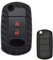 XEBRAD Silicone Carbon Fiber Style Car Key Shell Case Fob Cover, for Range Rover, Sport Vouge, for Land Rover, Discovery 3 2006 2007 2008 2009 car key shell