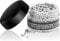 FSWWSF Billes Nettoyantes avec panier filtrant en acier inoxydable 3mm 1200 Pièces Perles de Nettoyage en Acier Inoxydable Nettoyantes Carafe à décanter pour Carafes, Bouteilles, Vases, Verre
